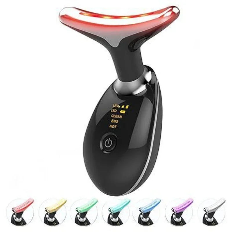 7 Colour EMS Neck & Face Beauty Device