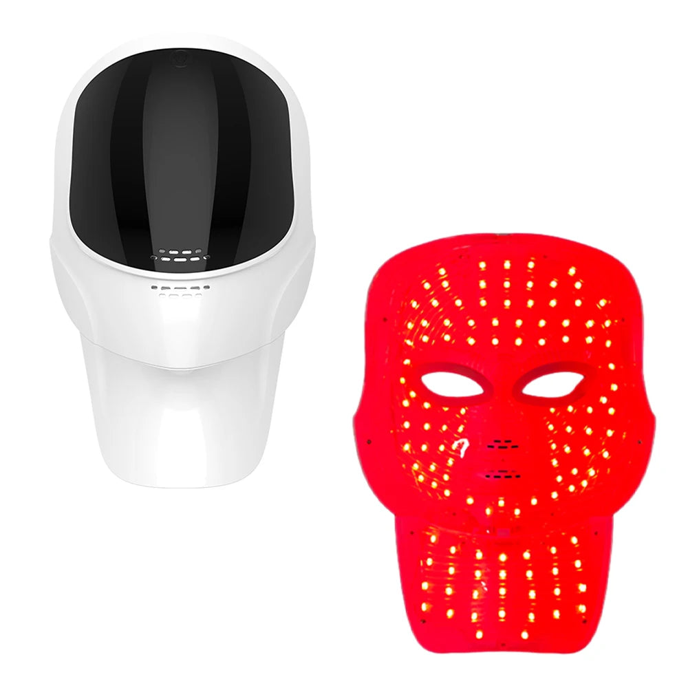 Wireless 7-Colour LED Face and Neck Mask