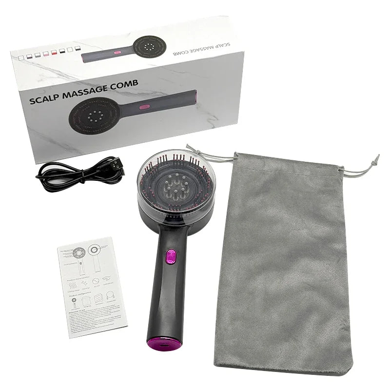 Red Light Therapy Massage Comb