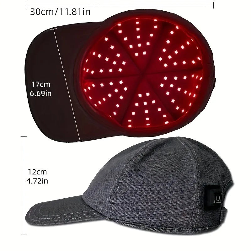 96 LED Infrared Red Light Therapy Hair Growth Cap
