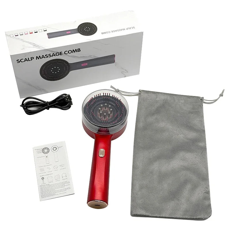 Red Light Therapy Massage Comb